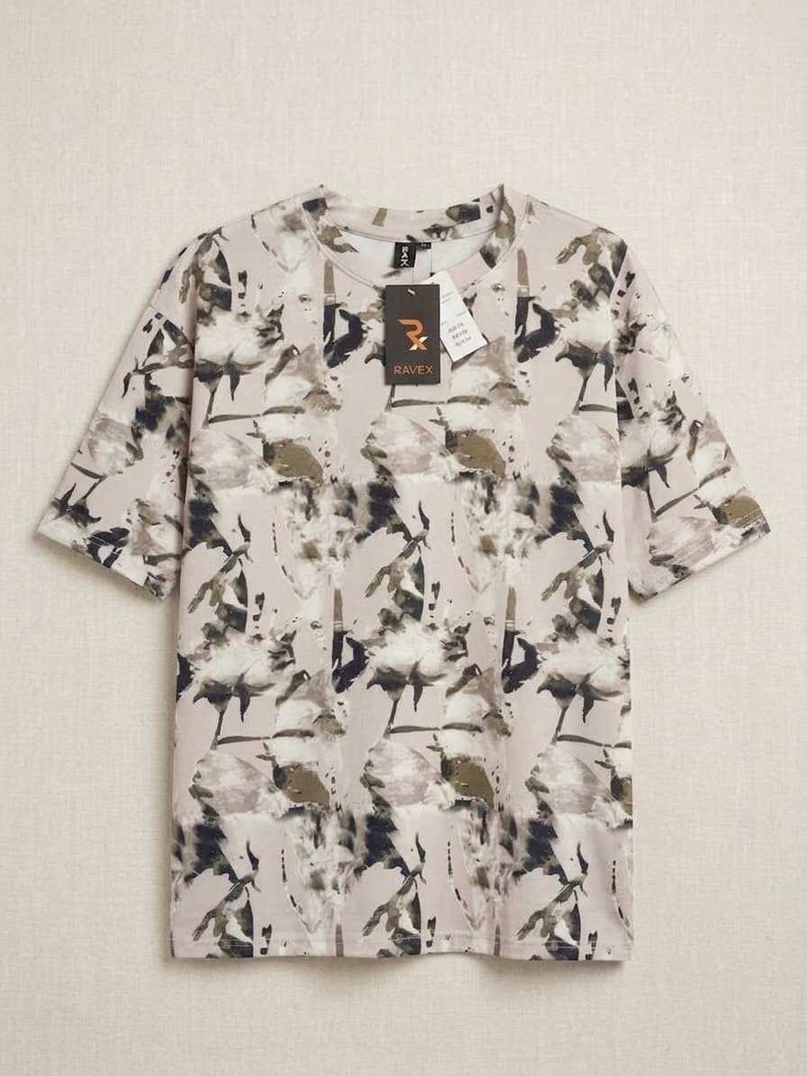 Scuba Drop Shoulder — Light Camo flat