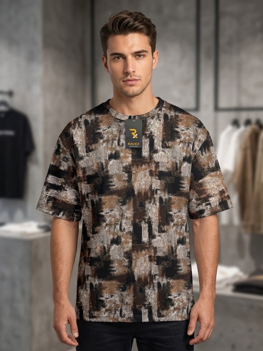 Scuba Drop Shoulder — Rust Camo